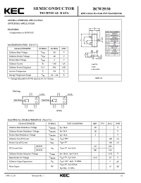 Datasheet BCW29 производства KEC